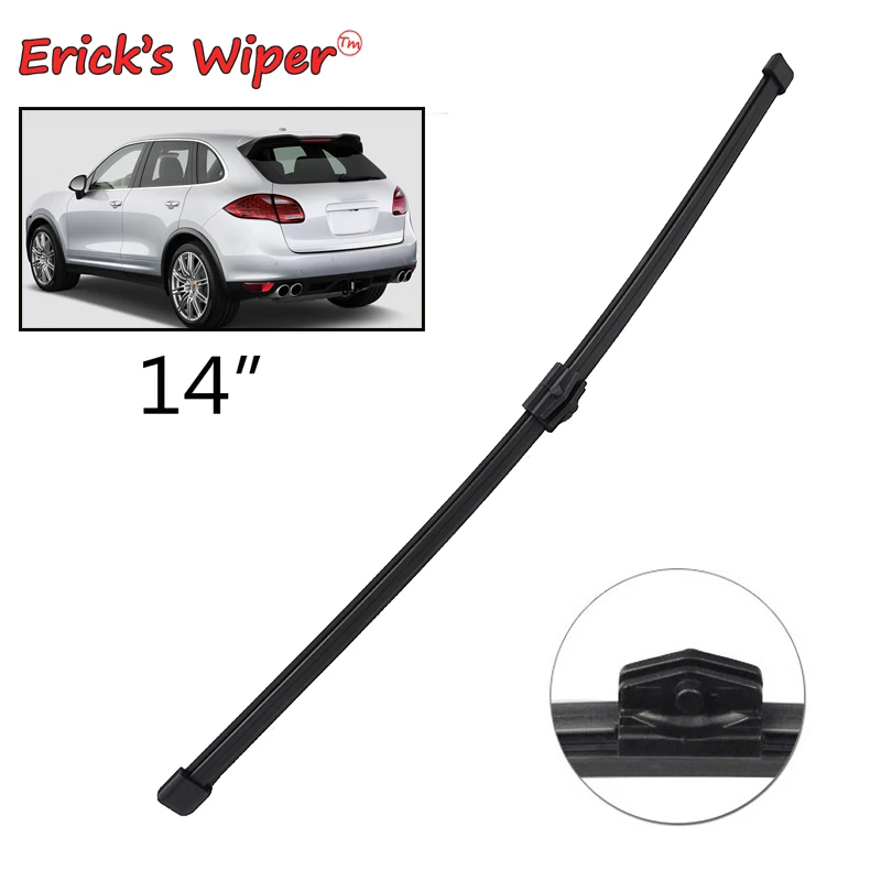 

Erick's Wiper 14" Rear Wiper Blade For Porsche Cayenne MK2 2010 - 2017 Windshield Windscreen Tailgate Window Car Rain Brush