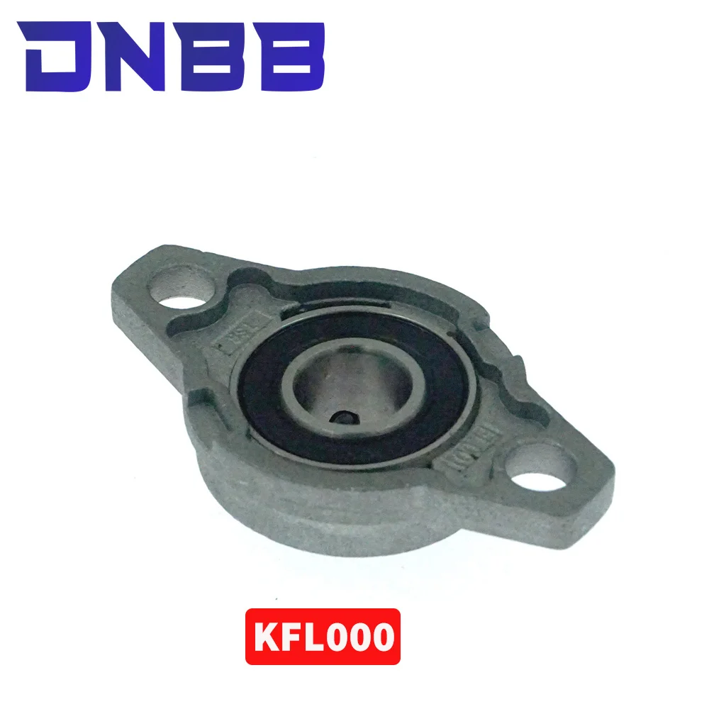 KFL000 1PC Horizontal Vertical Bearing Lead Screw Support Mounted Ball Pillow Zinc Alloy PillowBlock KFL000 10mm 3D parts