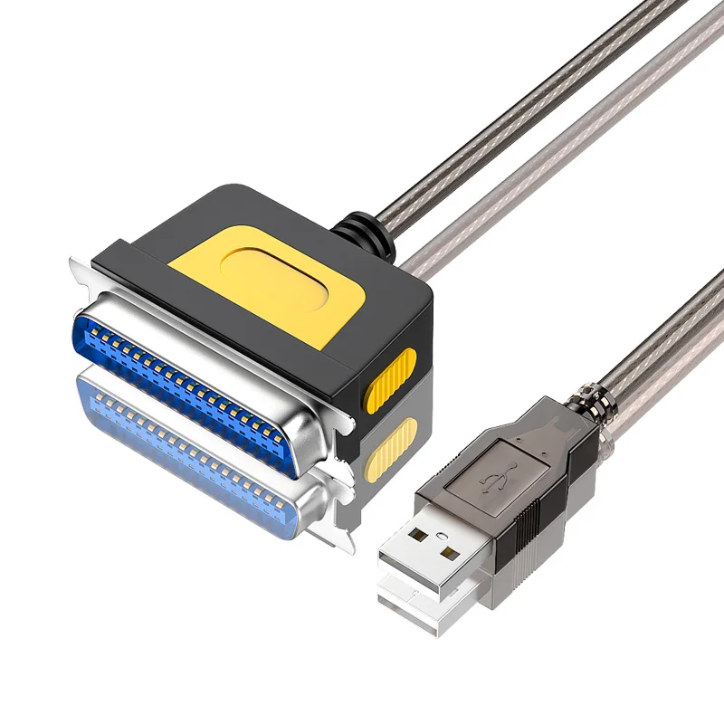 USB 2.0 to DB25 DB36 CN36 Parallel LPT Printer Cable Computer IEEE1284 25Pin 36Pin Printer Extending Cable