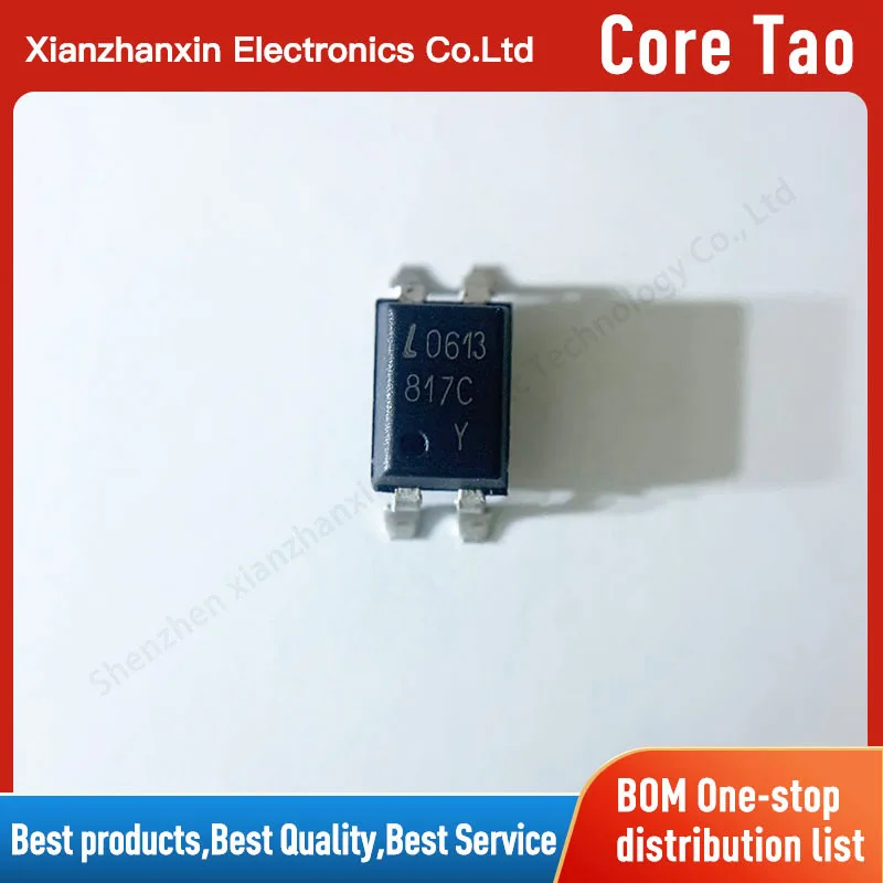 100PCS/LOT  LTV-817S-TA1-C LTV-817S 817C SOP4 Optical coupling optical isolator IC chip