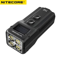 Nitecore-インテリジェントキーホルダー4k,4000ルーメン,クアッドコア,内蔵バッテリー,USB-C充電