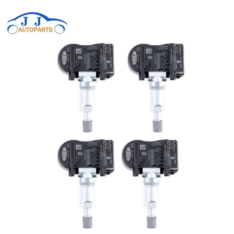 

4 pcs/Lot 68252495AC 433MHZ For Jeep Grand Cherokee Durango 16-19 TPMS Tire Pressure Monitor Sensor Car