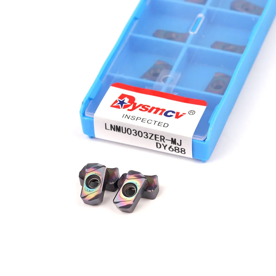 LNMU0303ZER-MJ DY688 Dập Tắt Thép CNC Cắt Cắt Phần 40-55 Độ Cứng Thép Dụng Cụ Xoay Lưỡi Dao