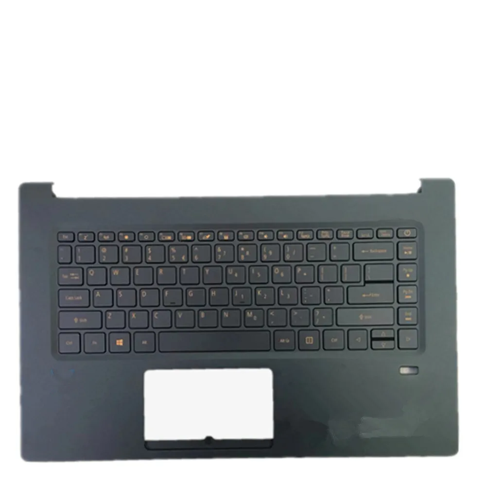 Laptop Keyboard LCD Top Back Cover Upper Case Shell Bottom Case For ACER For Swift SF515-51T Black US