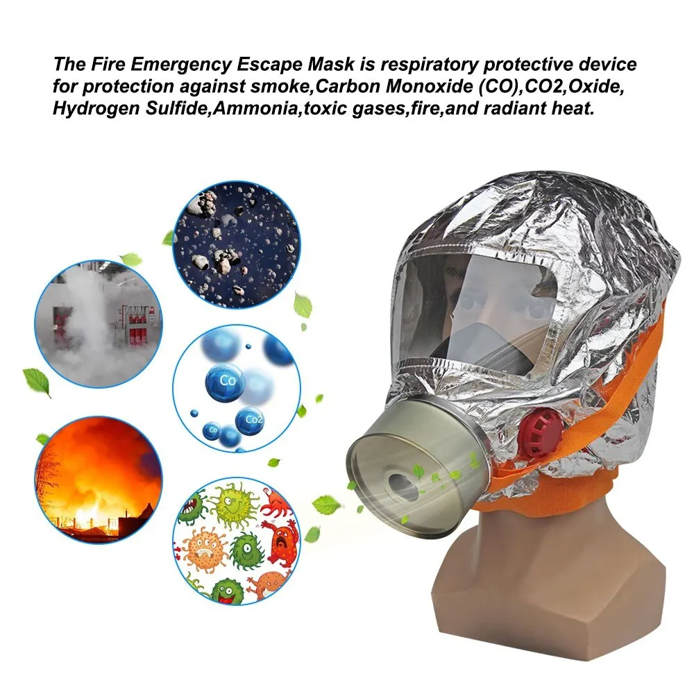 Feu Masque Masque D'évacuation D'urgence