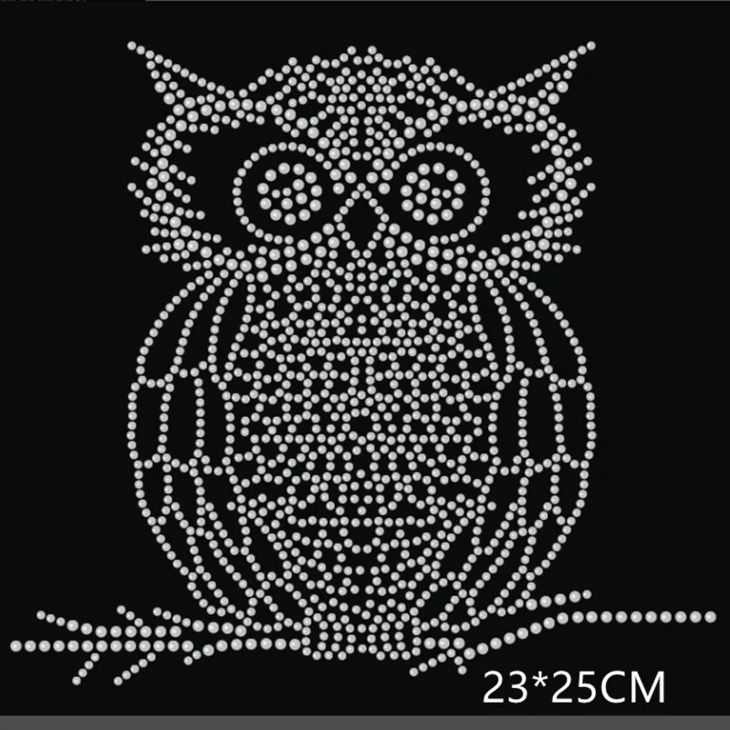 

Lovely Bird iron on applique patches hot fix rhinestone transfer motifs designs iron on transfer fixing rhinestones for shirt