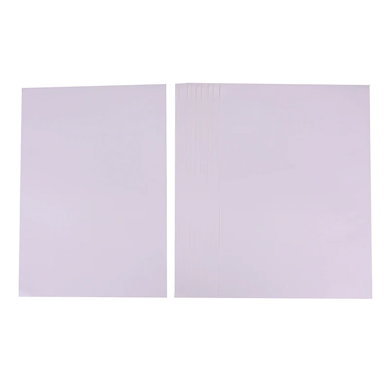 10sheets A4 matt printable white self adhesive sticker paper Iink for office