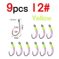 9 piezas amarillas talla 12
