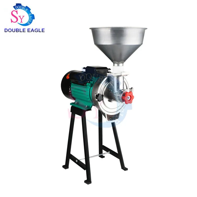 SY-DS140-refinadora de molienda silenciosa, trituradora de mantequilla de cacahuete, trituradora de salsa, máquina de salsa de sésamo comercial multifuncional, 220v