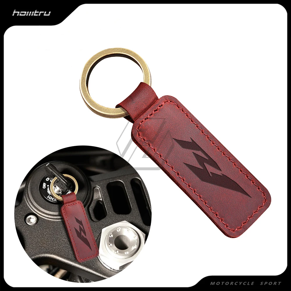 Motorcycle Cowhide Keychain Key Ring Case for Yamaha YZF R1