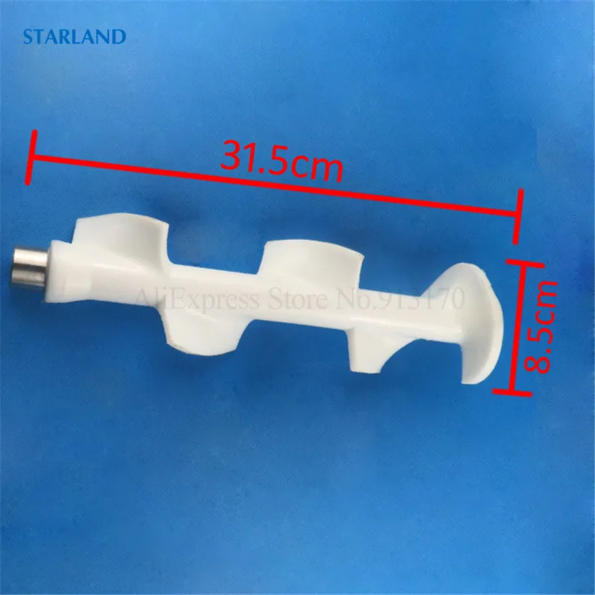 Blender Rod Twisted Auger Of Soft Ice Cream Machine Replacement Spare Part New Fitting Length 31.5cm