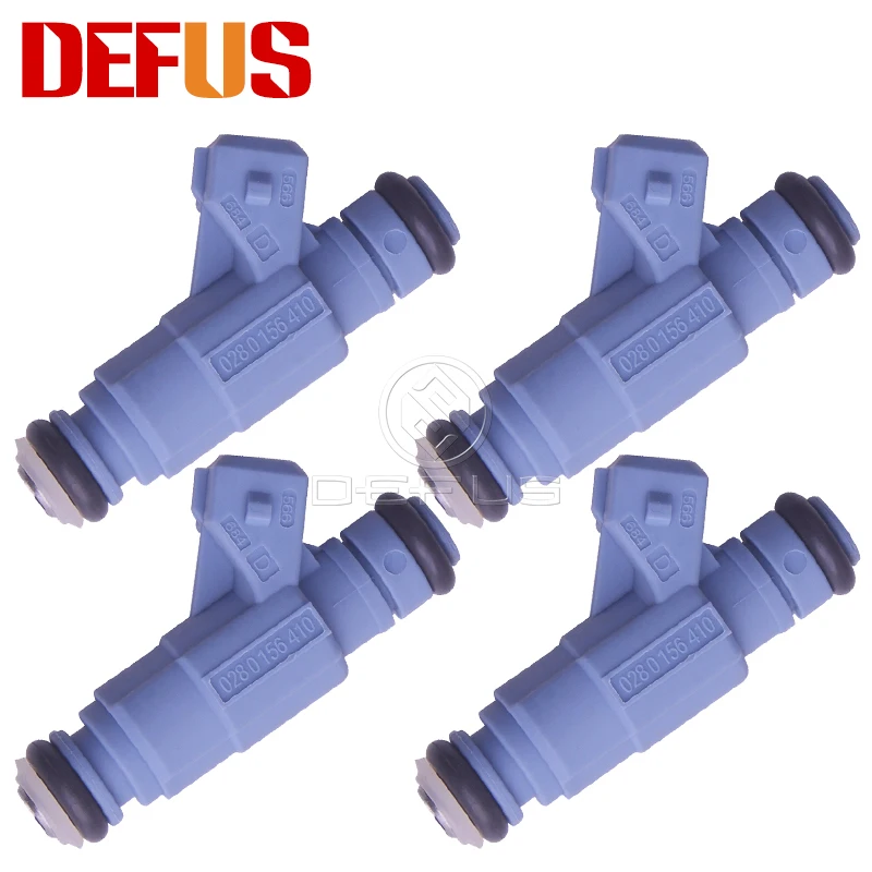 DEFUS 4/6/8/12/16PCS Fuel Injector 0280156410 For FORD ECOSPORT 2.0 16V / FIESTA 1.6 08 New Arrival High Quality Replace Part