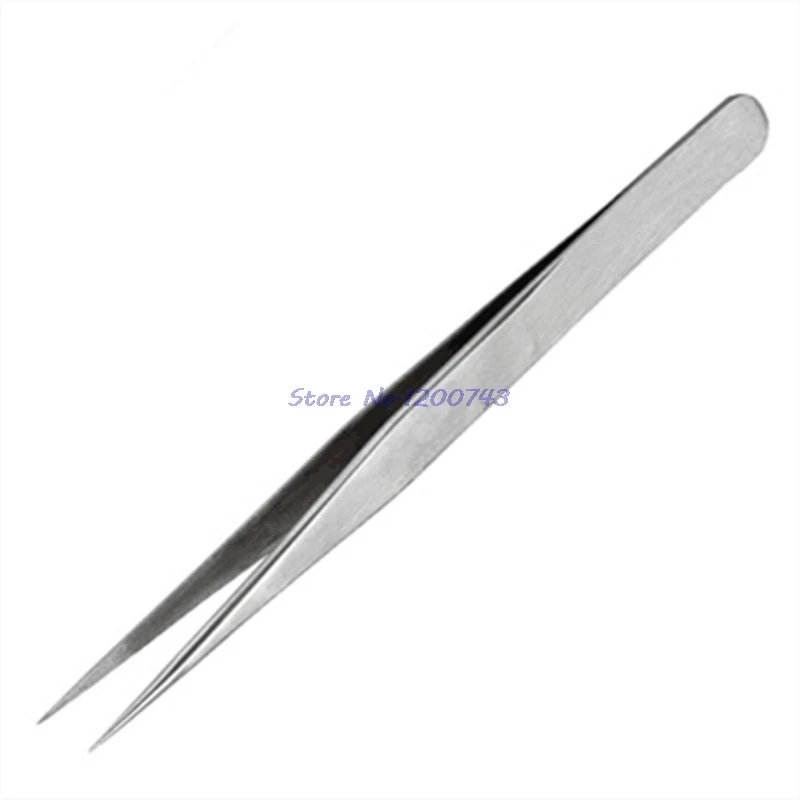 5pcs/lot High- precision stainless steel tweezers TS-12