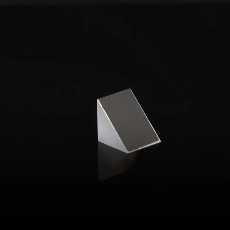 

Right-angle Prism 10mm Bevel Aluminized External Reflecting Prism Mirror Optical Glass K9 Material