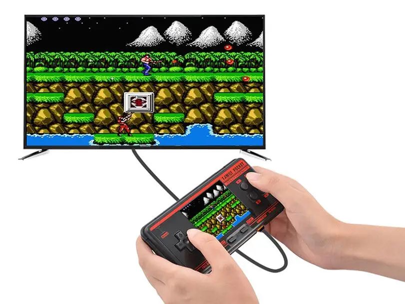 Được Xây Dựng Trong 1094 Máy Chơi Game FC3000 Retro Máy Chơi Game Cầm Tay Với Trò Chơi Thẻ 3.0 Inch IPS TFT Màn Hình Hiển Thị Màn Hình quà Tặng Giáng Sinh