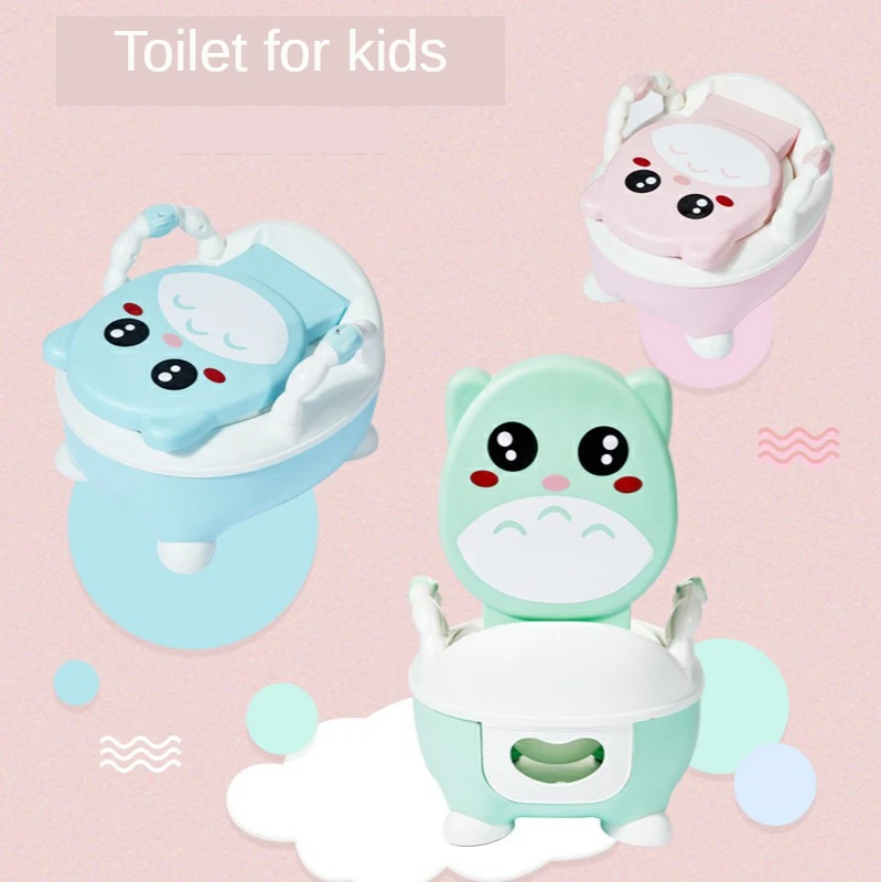 

Baby Toilet Male Baby Potty Female Cartoon Children Toilet Potty Chair Kids Toilet Training Baby Bathroom Toilet Accessories