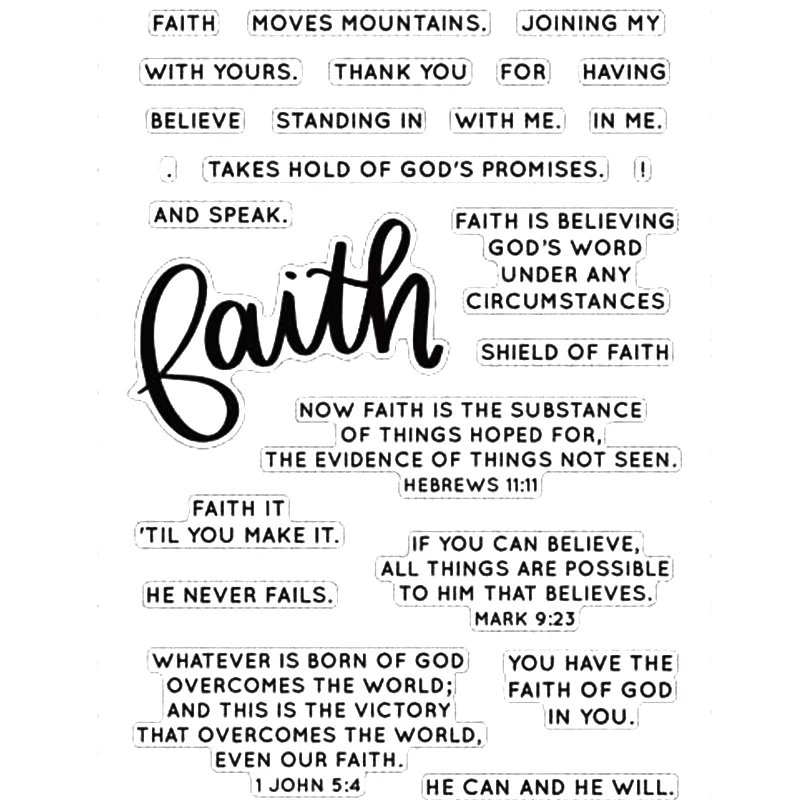 Clear Silicone Stam…