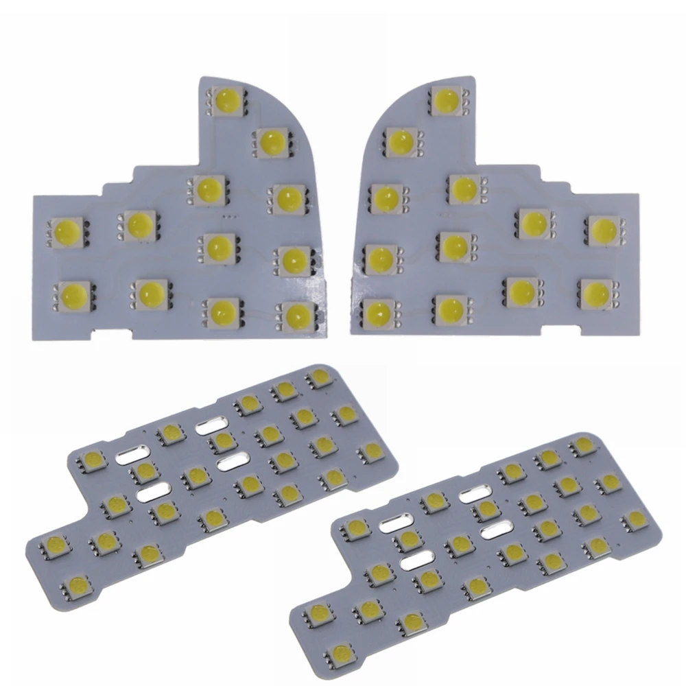 Eonstime 12V 4pcs/set 5050 SMD LED Car Auto Interior Reading Lights Dome Light for Honda CRV 2006 2007 2008 2009 6500K