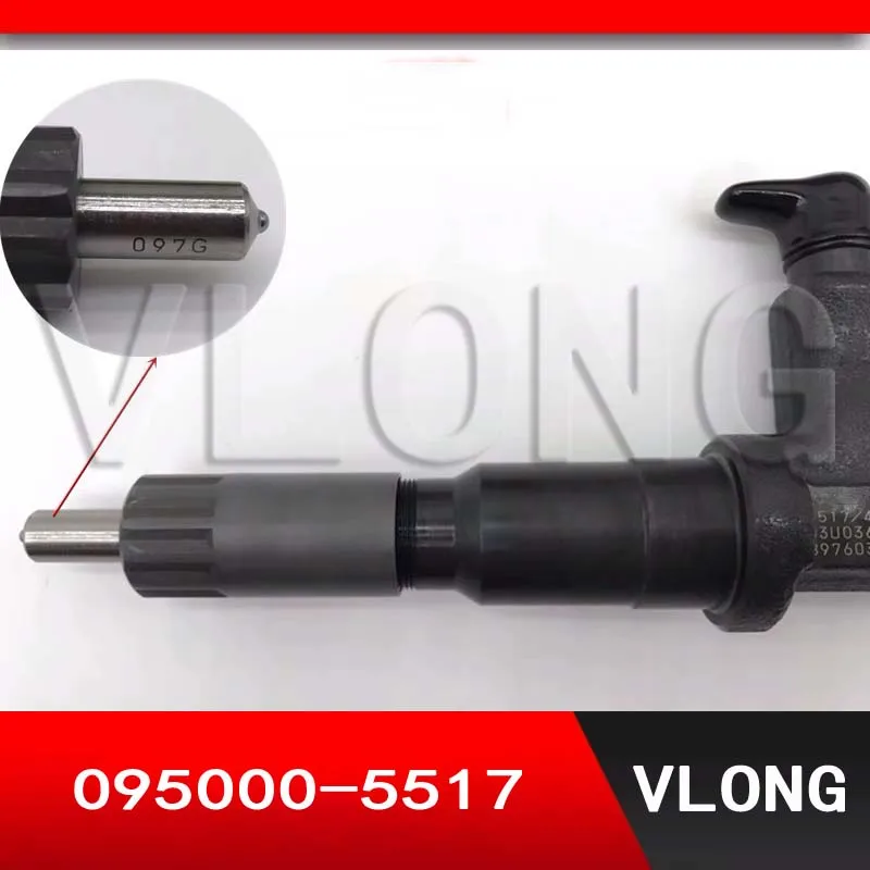 Common Rail Injector Fuel Injectors 095000-5980 095000-5982 095000-5985 for 4HK1/6HK1 8-97603099-0