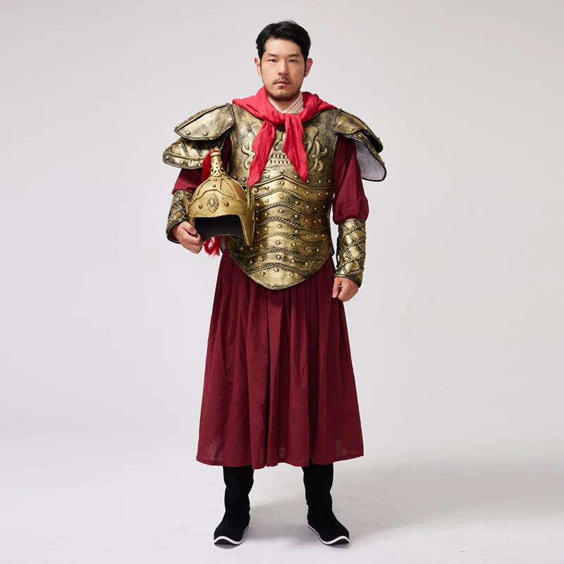 Ancient Armor Set General History Clothes For Men Palace Guard Antique Photography Suit High Quality