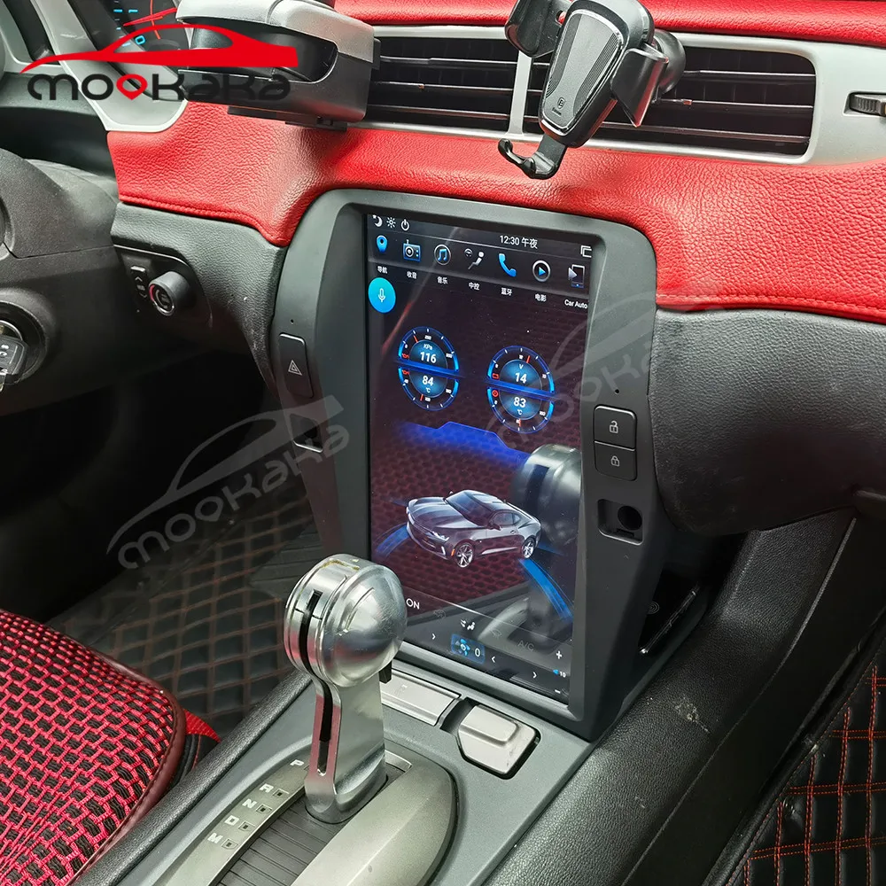 

Автомагнитола на Android 9,0 для Chevrolet Camaro 2010-2015, мультимедийный проигрыватель с GPS-навигацией, стерео головное устройство в стиле Тесла