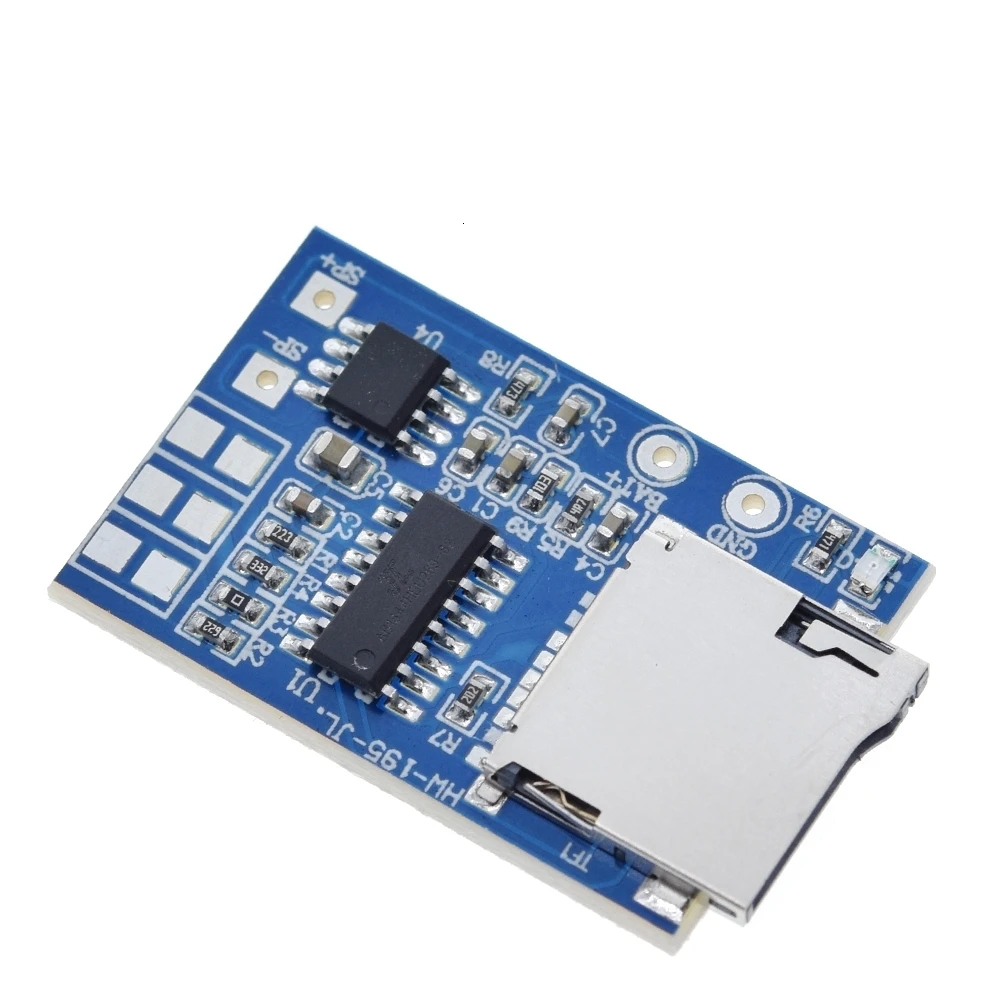 TZT 1/2/5 Stück GPD2846A TF-Karten-MP3-Decoder-Board 2W Verstärkermodul für Arduino GM Stromversorgungsmodul – Detail 6