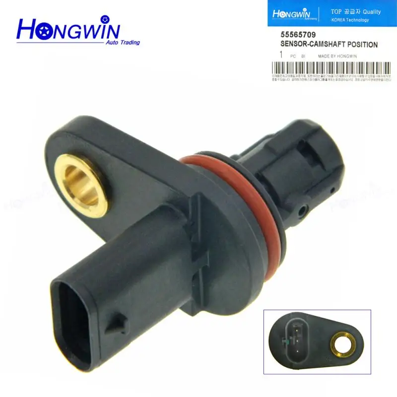 Sensor de posición del árbol de levas para Chevrolet Sonic, 1,8l, Aveo, Aveo5, Sonic, Trax, Cruze, Pontiac G3, 09-13, 55565709