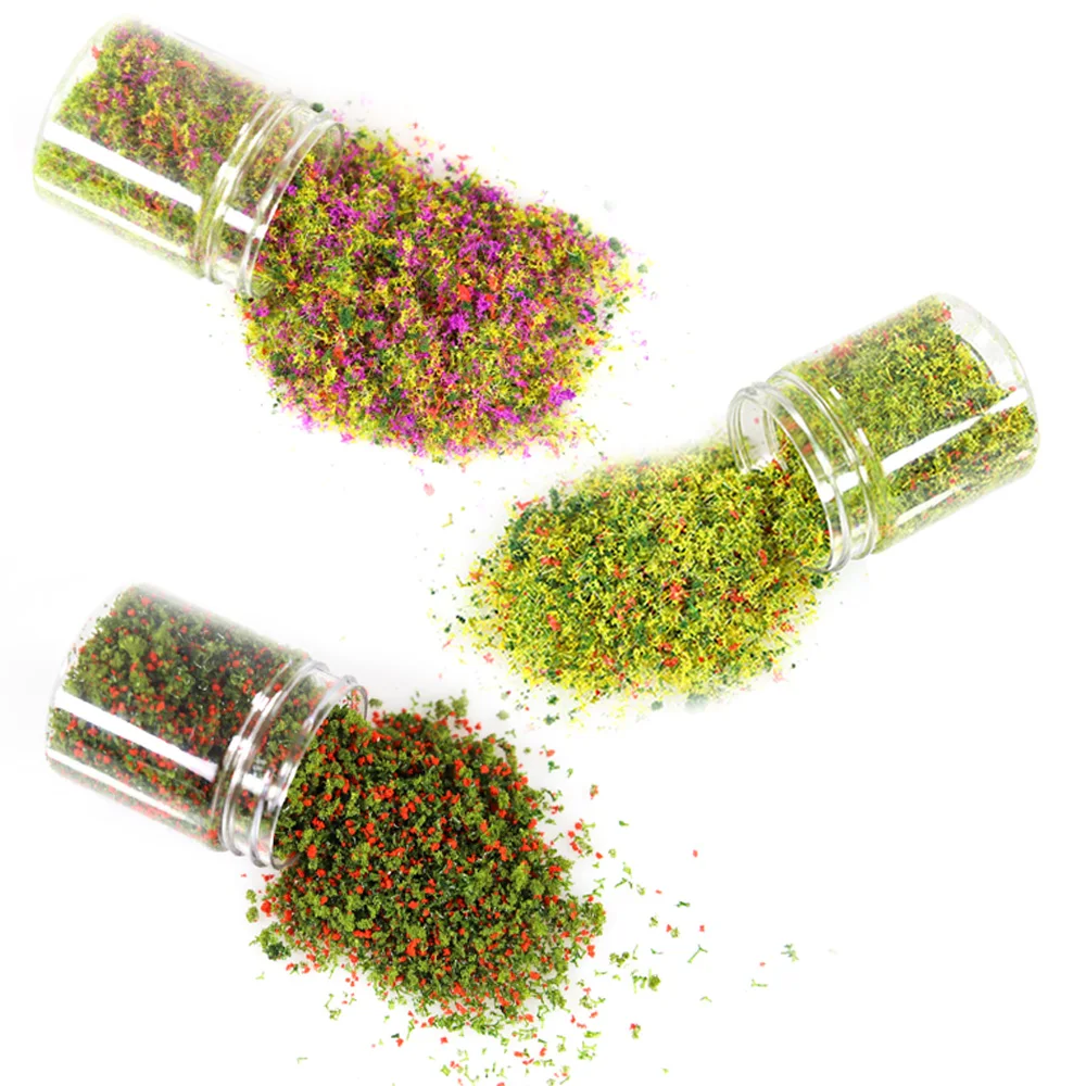 

Miniature Train Railway Grass Powder Foliage For Model Building Artificial Wargame Landscape Scenery Diorama Accessories