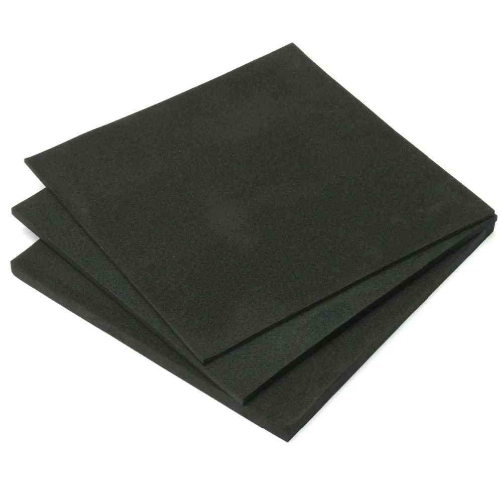 3/5/10/15mm ESD Anti Static Pin Insertion High Density Foam Soundproofing Foam 200x200mm Sound-Absorbing Noise Sponge Foams