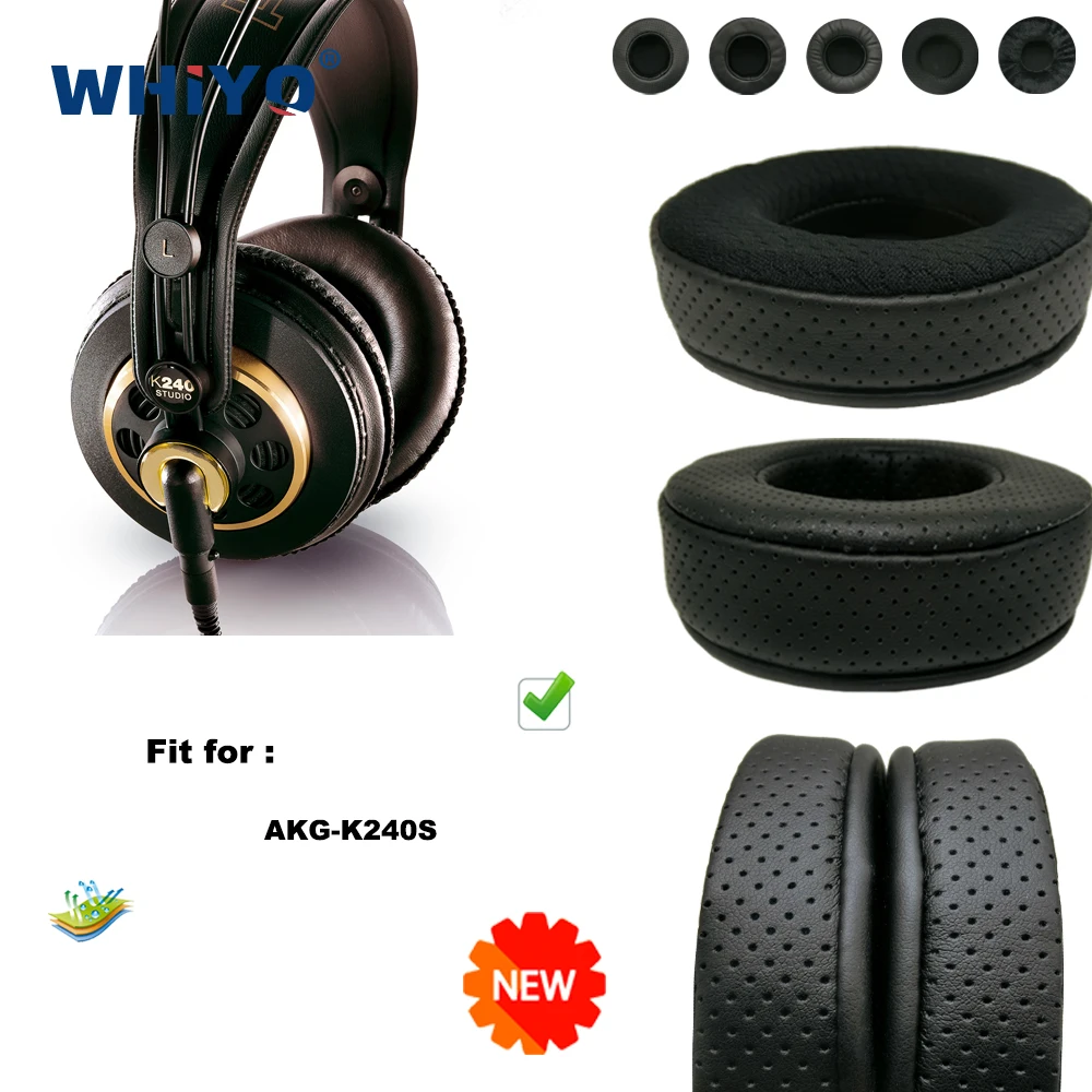 

Сменные амбушюры для наушников AKG K240S K 240 S K 240 S, кожаные амбушюры, бархатные амбушюры для наушников