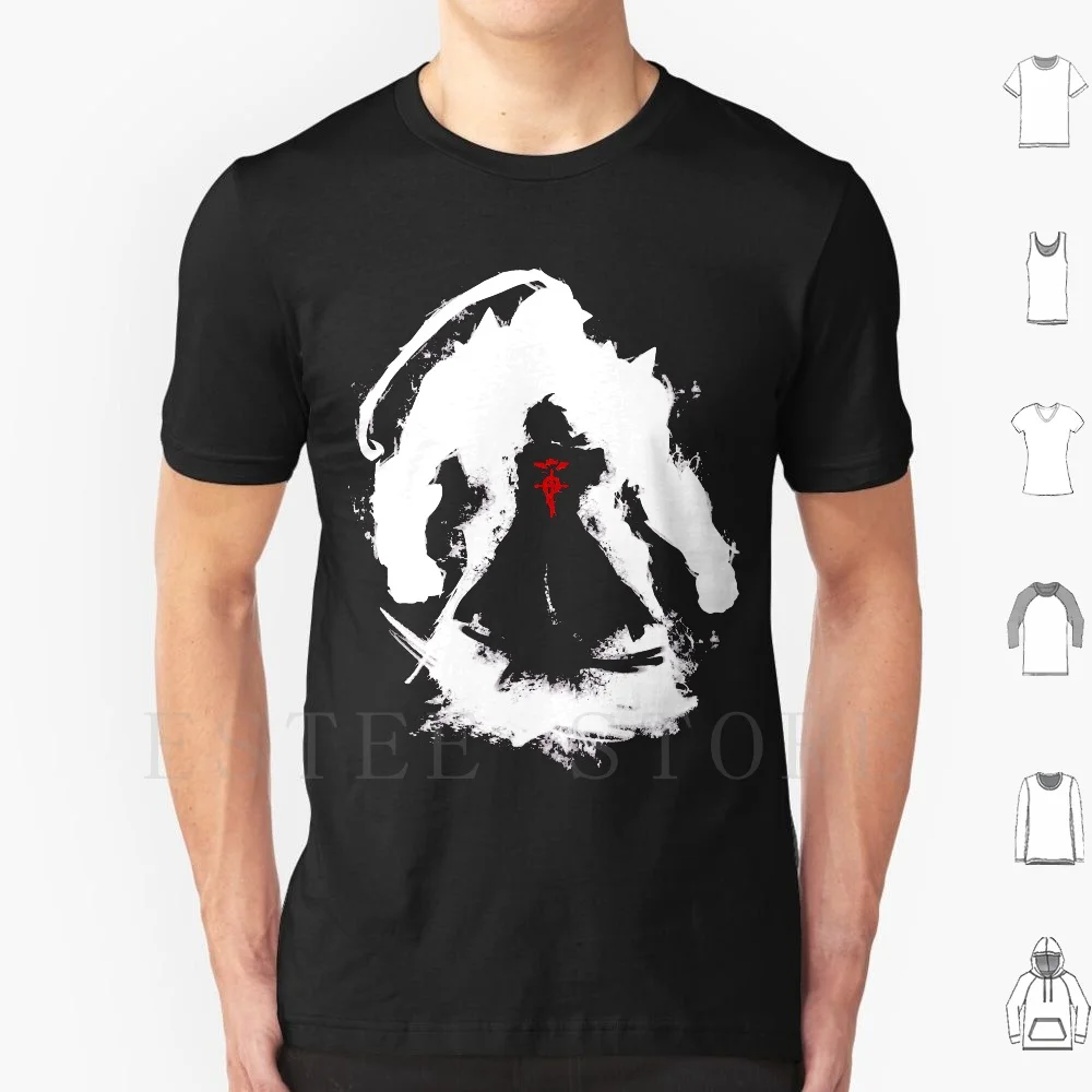 Elric Brothers-Fma T Shirt Cotton Men DIY Print Fullmetal Alchemist Brotherhood Elric Brothers Fullmetal Alchemist Alchemy