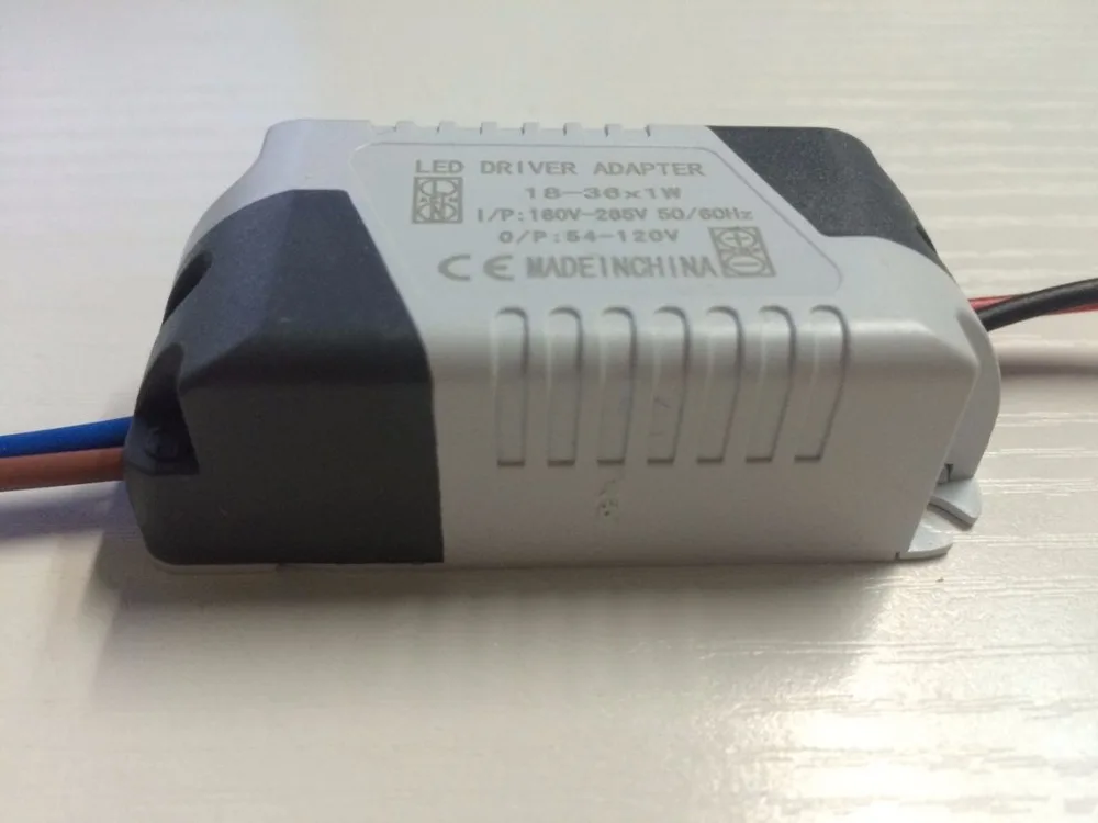 Isolation 18-36W DC50-120V LED Driver 18-36x1W 300mA Constant Current LED Bulb Lamp driver