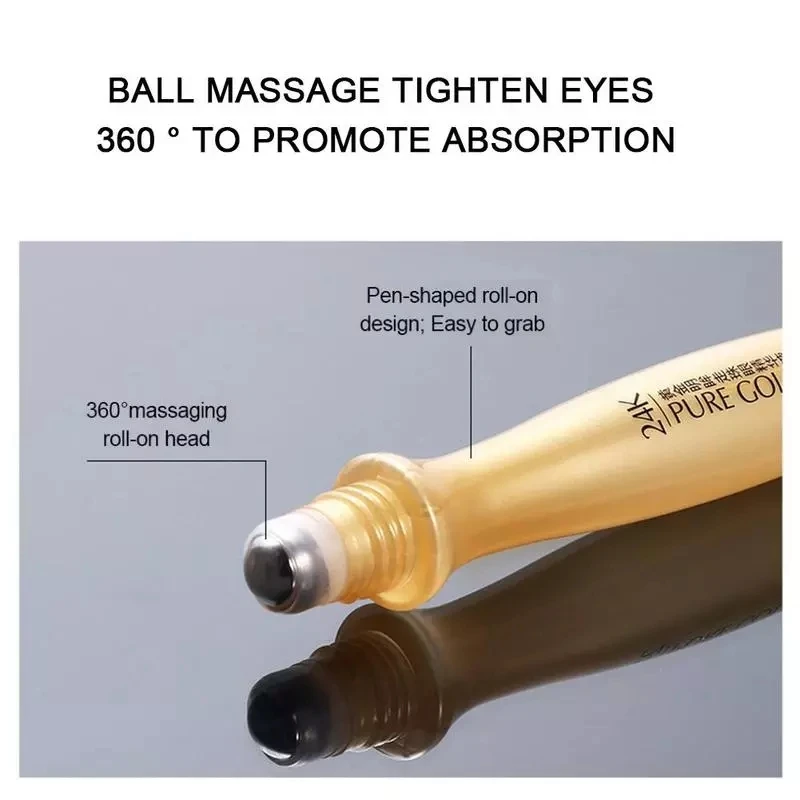 Roll-on Eye Serum Moisturizing Remove Dark Circles Eye Bags Anti-wrinkle Anti-aging Firming Nourish Eye Cream Korean Cosmetics