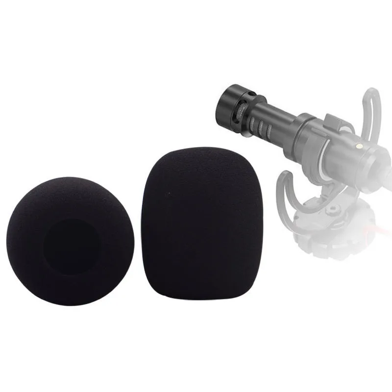 Foam Microphone Windscreen for Rode VideoMicro condenser microphones- as a pop filter for the microphones