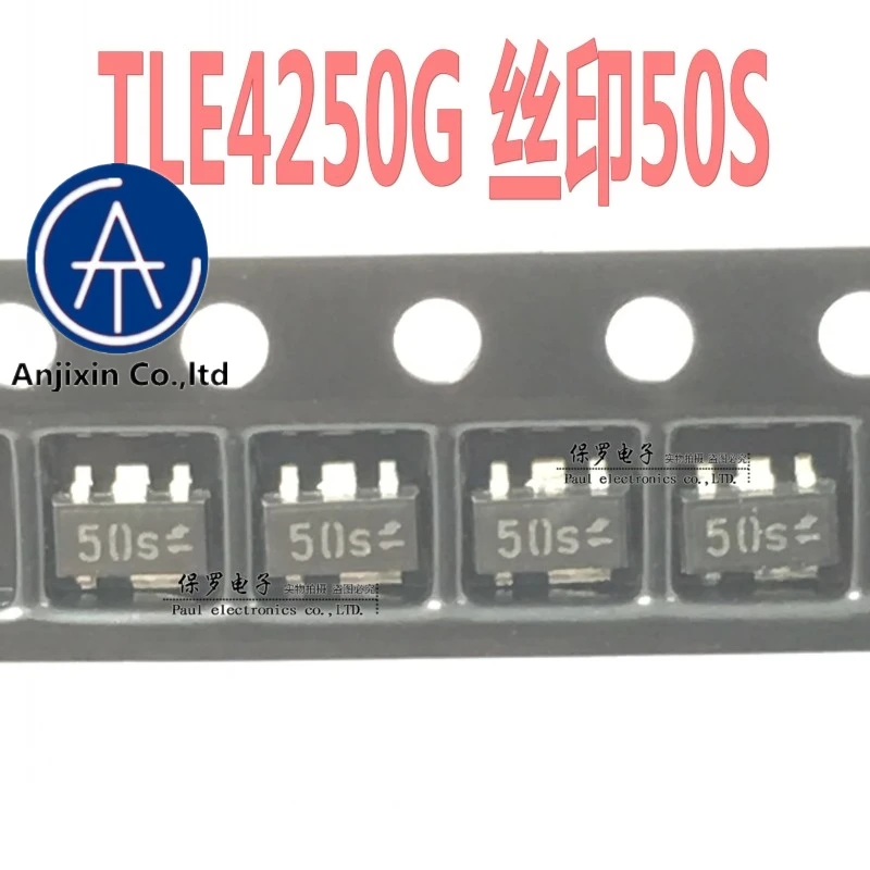 

10pcs 100% orginal and new linear regulator TLE4250G TLE4250 silk screen 50S SCT-595 in stock