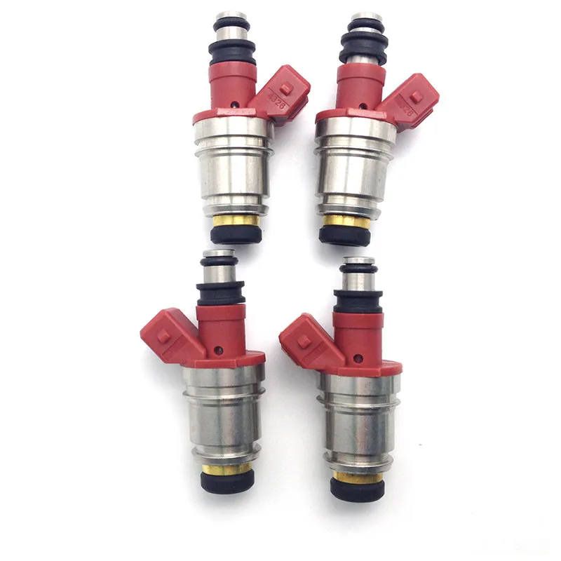 

4x JS21-1 16600-86G00 New Fuel Injectors for Nissan D21 Pickup 2.4L for GMC Sonoma 16600-86G10 35-80798I4 1660086G00 16600 86G00