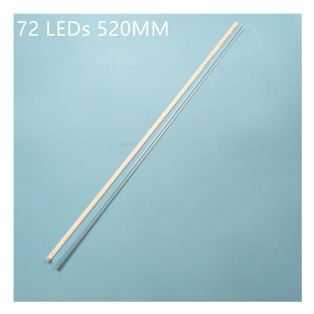 TV's Lamps LED Backlight Strips For TCL 3DTV46880I L46E5200-3D LED Bars Matrix SLED 2011SGS46 5630 72 H1 REV0 Bands Rulers Tapes