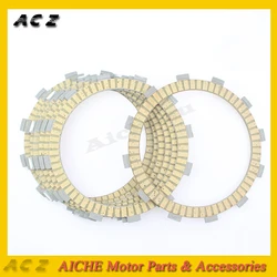 Motorcycle Clutch Friction Plates Paper-Based Clutch Frictions Plate Kit for Kawasaki ZZR400 ZRX400 KLE 400 / 500 1989-2003