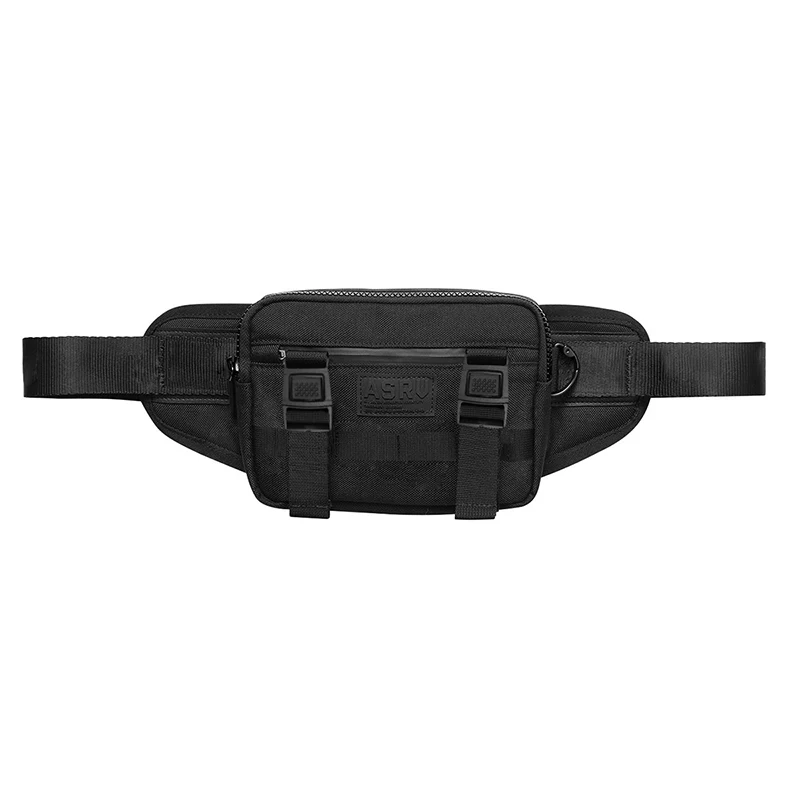 Men Hip Hop Streetwear Chest Pack Outdoor Running Bag Phone Pouch Waist Bag Cycling Gym Fitness Sport Accessories Shoulder Bags