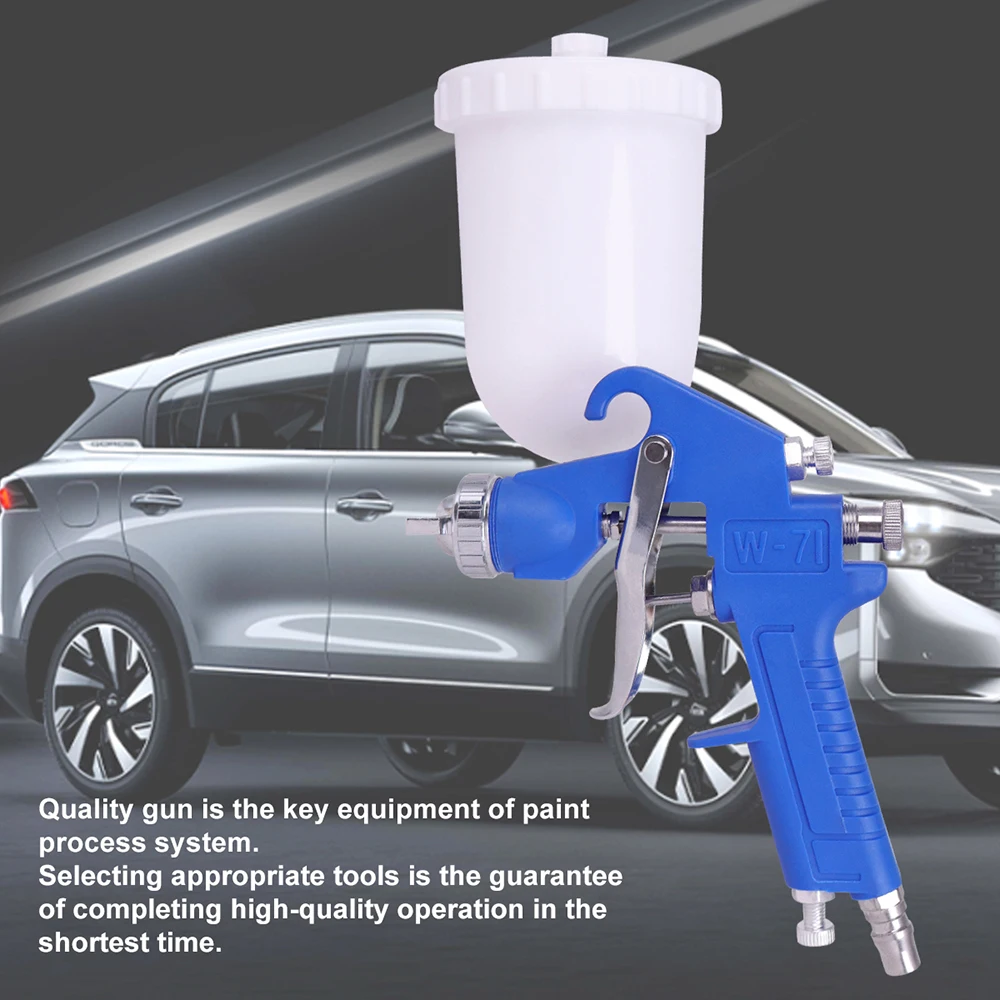 

Spray Guns W-71 Pneumatic Paint Spray Gun Tool 1.5mm Painting Cars Aerograph Tool HVLP Spray Gun