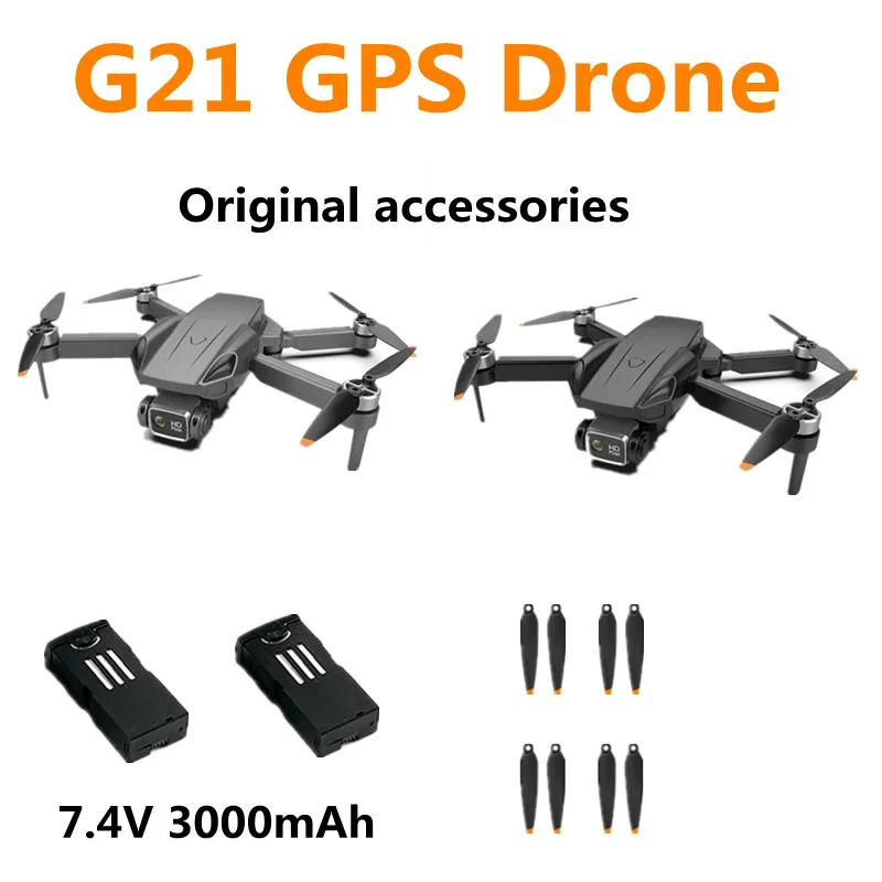 

G21 Drone Battery 7.4V 3000mAh /Propeller Blade / G21 GPS Dron Spare Parts Original Accessories