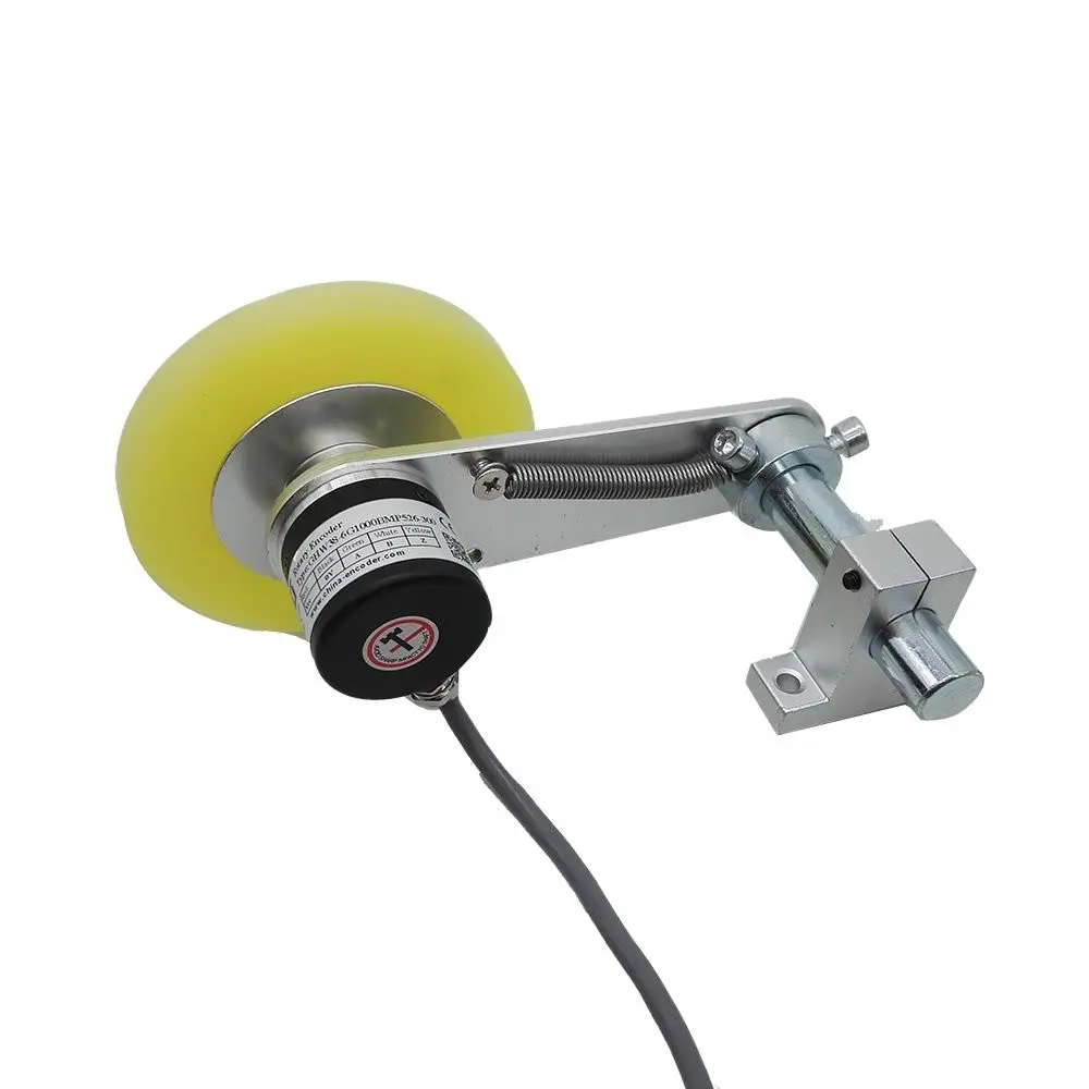 CALT GHW38-06G300BMC526-300 encoder ruota 300 millimetri con staffa di montaggio per nastro trasportatore di Uscita NPN
