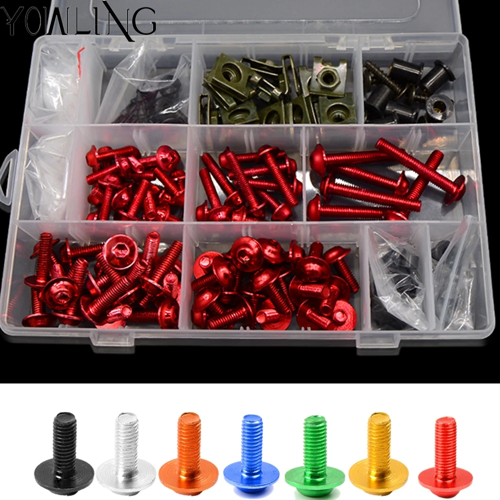 

Motorcycle Fairing Body Bolt Kit Screw Spire Speed Fastener Clip Nut Mounting Nut For YAMAHA MT-10 MT10 2015 2016 2017 2018 2019