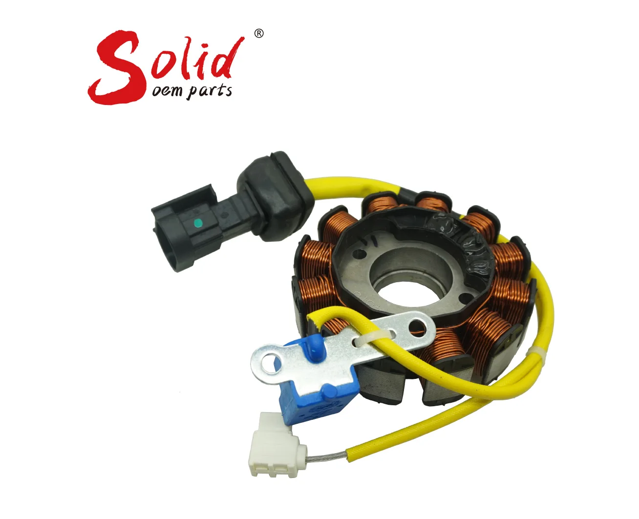 Estator com Bobina Pulso Original Kasinski Prima 150 Detalhe Frete Gratis 82120-1A85-0000 Magneto stator coil  PIAGGIO Prima150