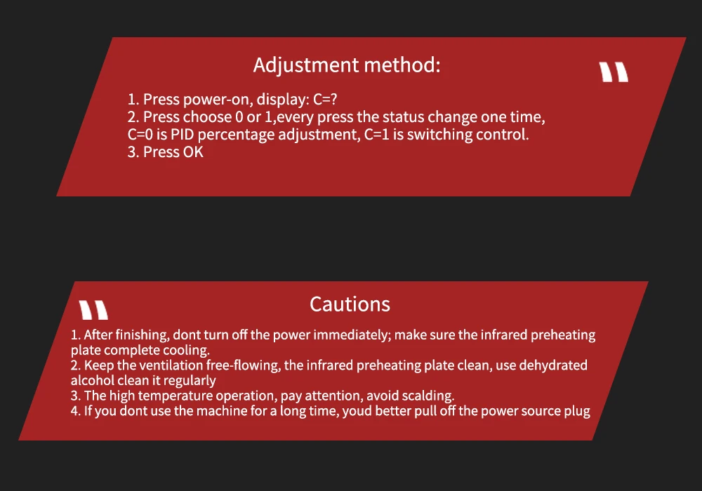 PUHUI T8280 Infrared High Power PID Intelligent Temperature Control Heating T-8280 PCB Preheating Thermostat Soldering Station