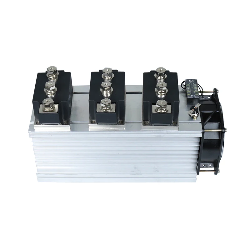 Module de thyristor MTC500A 1600V avec dissipateur de chaleur et ventilateur SCR