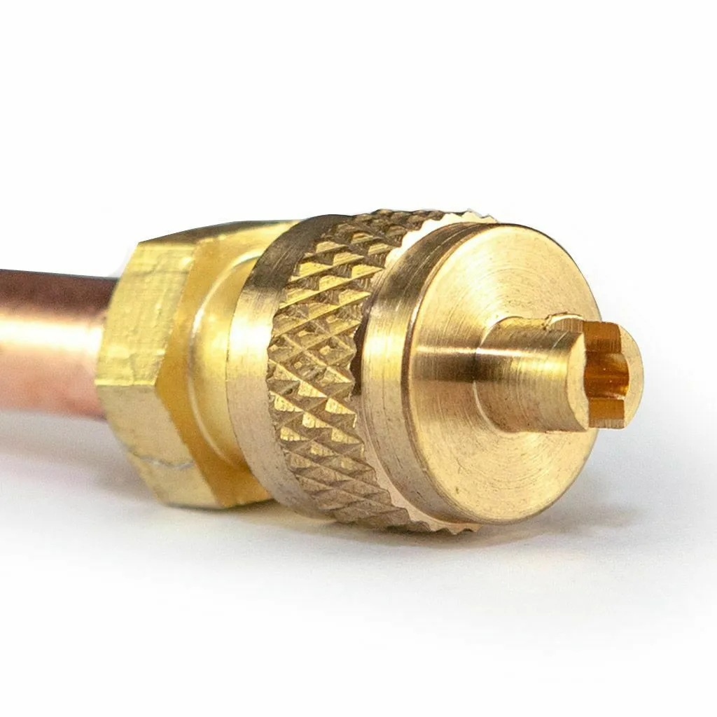 5PCS/Set Air Conditioner Refrigeration Access Valves Copper Tube Filling Parts Home DIY Power Tools Parts
