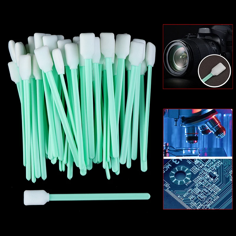 100Pc Cleaning Tool Cleaning Swab Cleaning Stick Solvent Foam Tipped For Epson For Roland/Mimaki/Mutoh Large Format Print Head