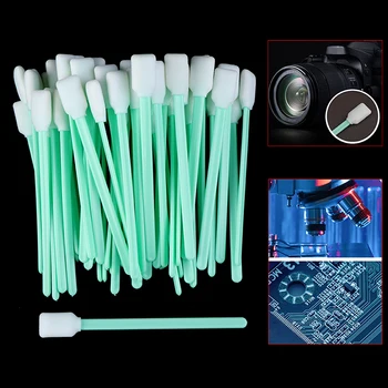 100 מחשב ניקוי כלי ניקוי ספוגית ניקוי מקל ממס קצף הטה עבור Epson עבור רולנד/Mimaki/Mutoh גדול פורמט הדפסת ראש