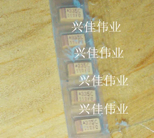 الأصلي 5 قطعة/16v3.3UF 335 3.3 فائق التوهج 16V A3216 نوع 1206 التنتالوم مكثف SMD